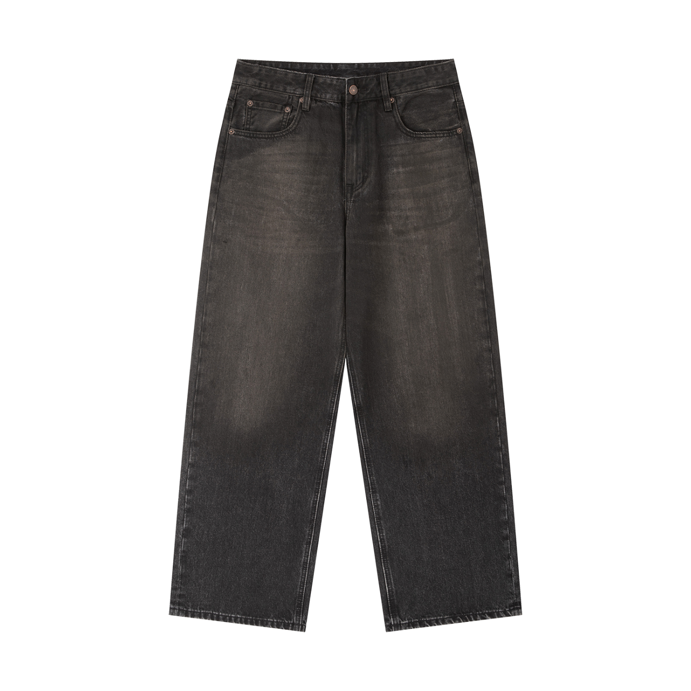 Expired Goods Men Vintage Wash Heavyweight Denim Jeans