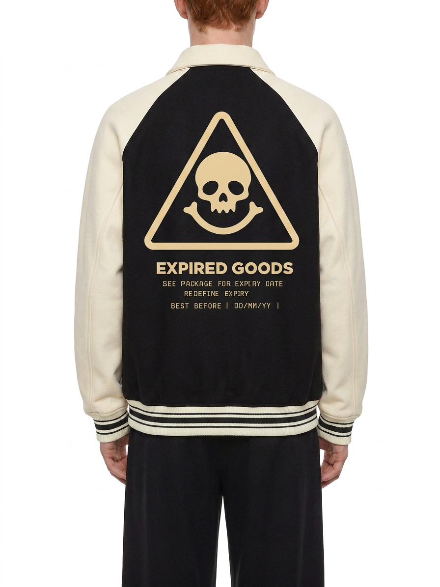 Expired Goods Baseball Jacket 001