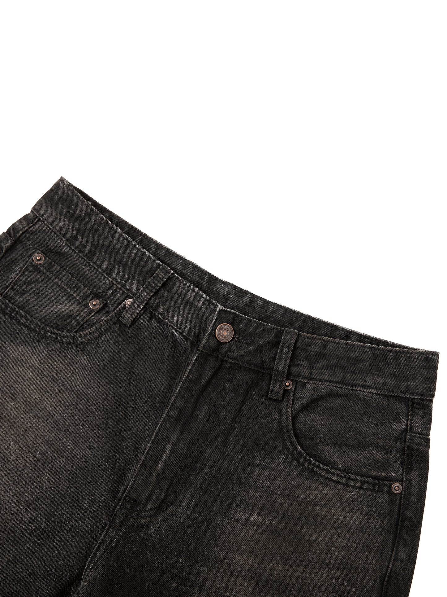 Expired Goods Men Vintage Wash Heavyweight Denim Jeans